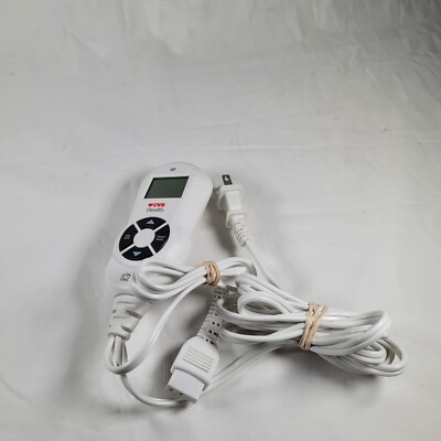CVS Health Pharmacy Electric Blanket Warmer Controller For Pad 2 Prong Tested