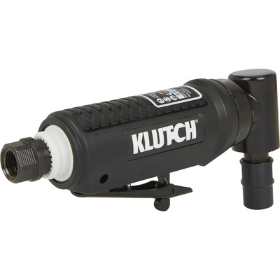 Klutch 1/4in. 90deg Air Mini Die Grinder - 20,000 RPM, Angle Head, 4 CFM