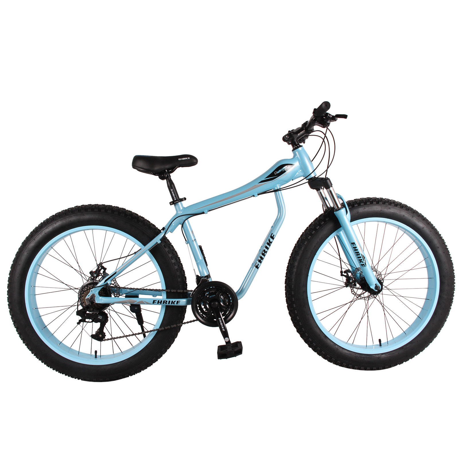 Fat Tire Bike For Mountain/snow/road, 26-Inch Wheels, 21-Speed, Aluminum Frame