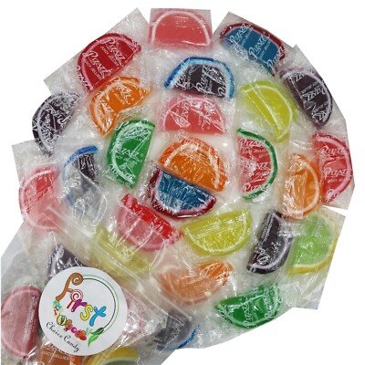 ASSORTED JELLY FRUIT SLICE INDIVIDUALLY WRAPPED