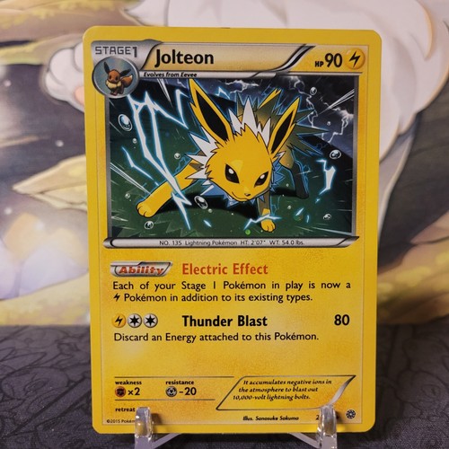 英語版初期　ポケモンカード　Jolteon holo 4/64 HOLO Jolteon 4/64 NM - RARE 1999 Jungle Set Pokemon Card