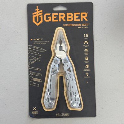 NEW! Gerber Suspension-NXT Multitool - Silver (31-003345)