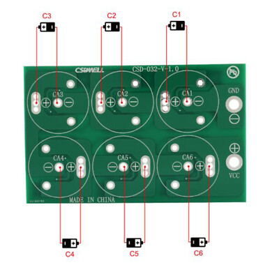 CSD-032 6S MaxWell T11 2.7V 350F T10 2.7V 310F Super Capacitor Balance Board New
