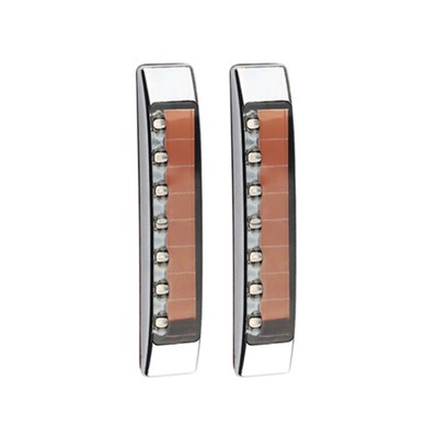 7-Color LED Emergency Strobe Warning Lamp Solar Car Door Edge Body Scratch Bar G