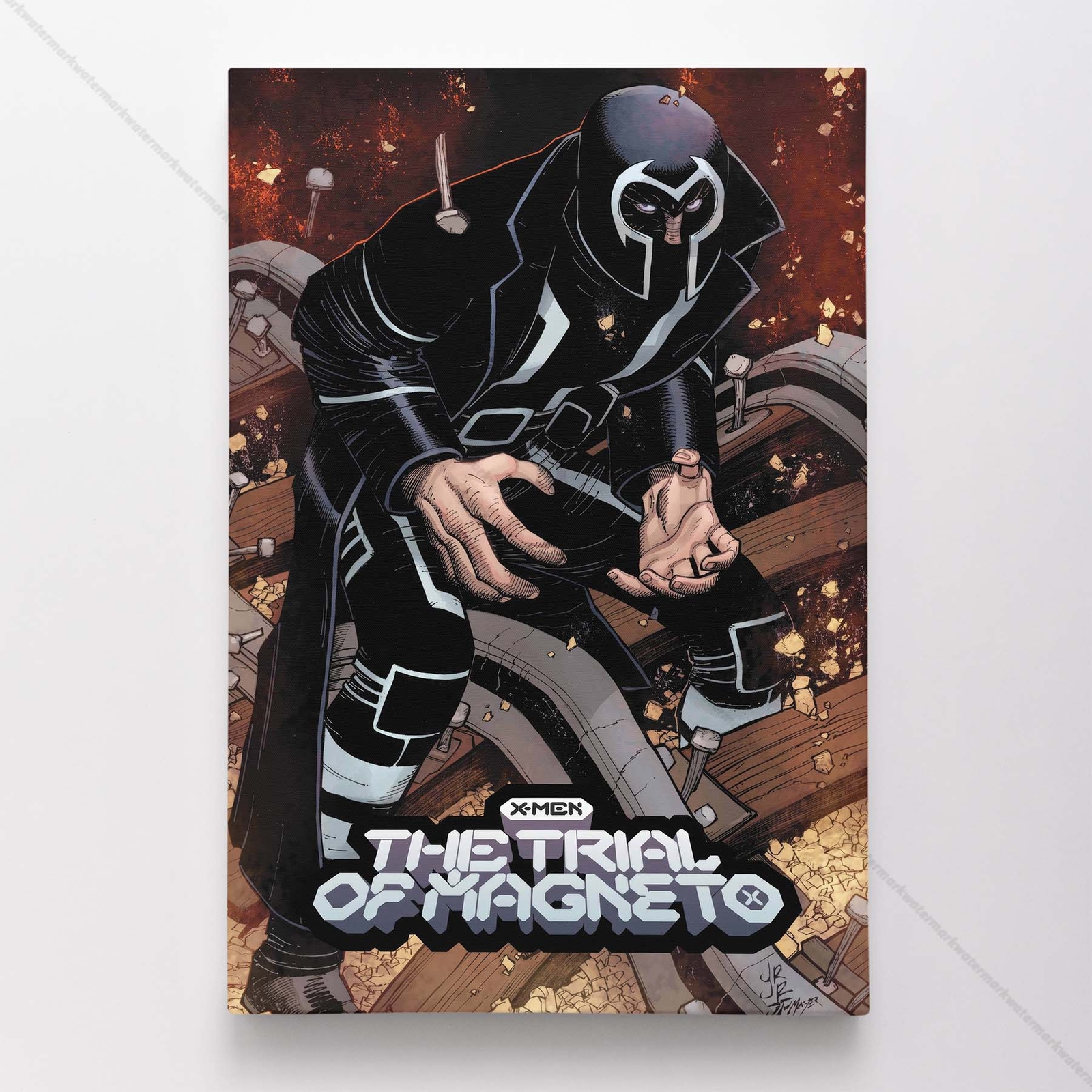 Magneto Poster Canvas X-Men Xmen Marvel Comic Book Cover Art Print #17113