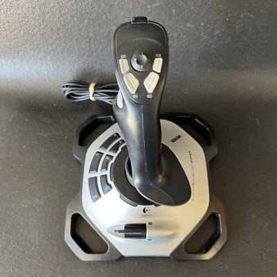 Logitech Extreme 3D Pro J-UF17 USB Wired X3D Joystick Game Controller - Tested