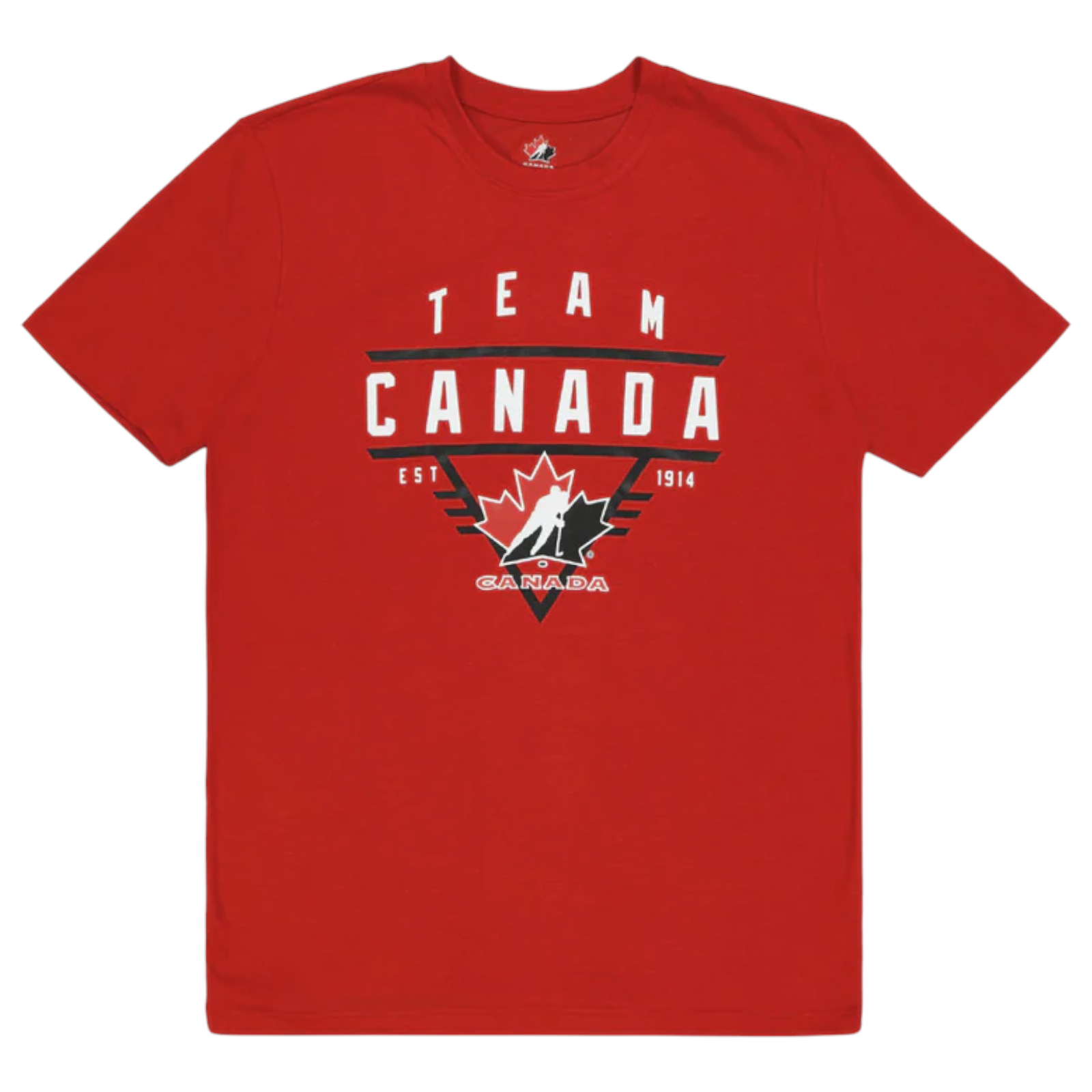 Hockey Canada IIHF Team Logo Men's Graphic Short Sleeve T-Shirt
