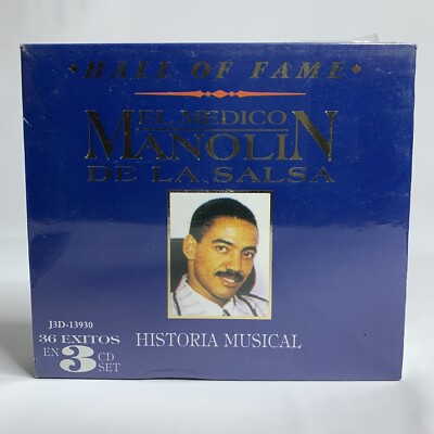 El Medico Manolin de la Salsa 3 CD Box Set Historia Musical Rare New Sealed