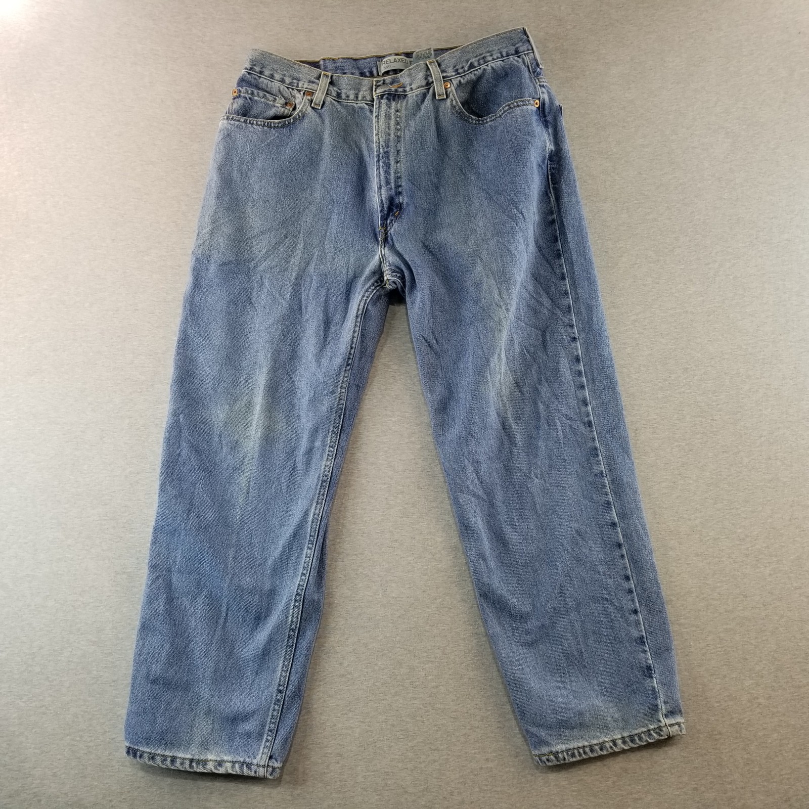 Levi 550 Jeans Mens Sz 38x30 VTG Relaxed Fit MedWash 100%Cotton Normcore Durable