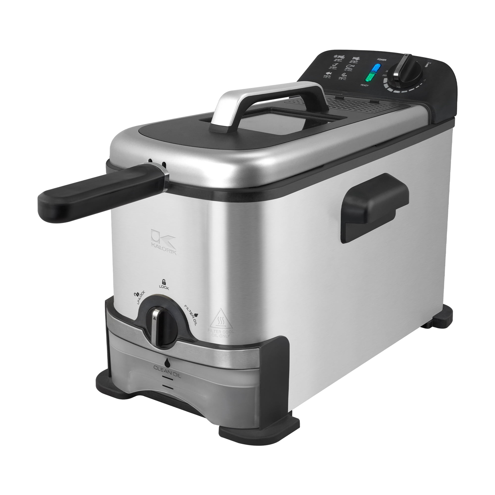 With Oil Filtration, Stainless Steel Ft 43721 Bk
