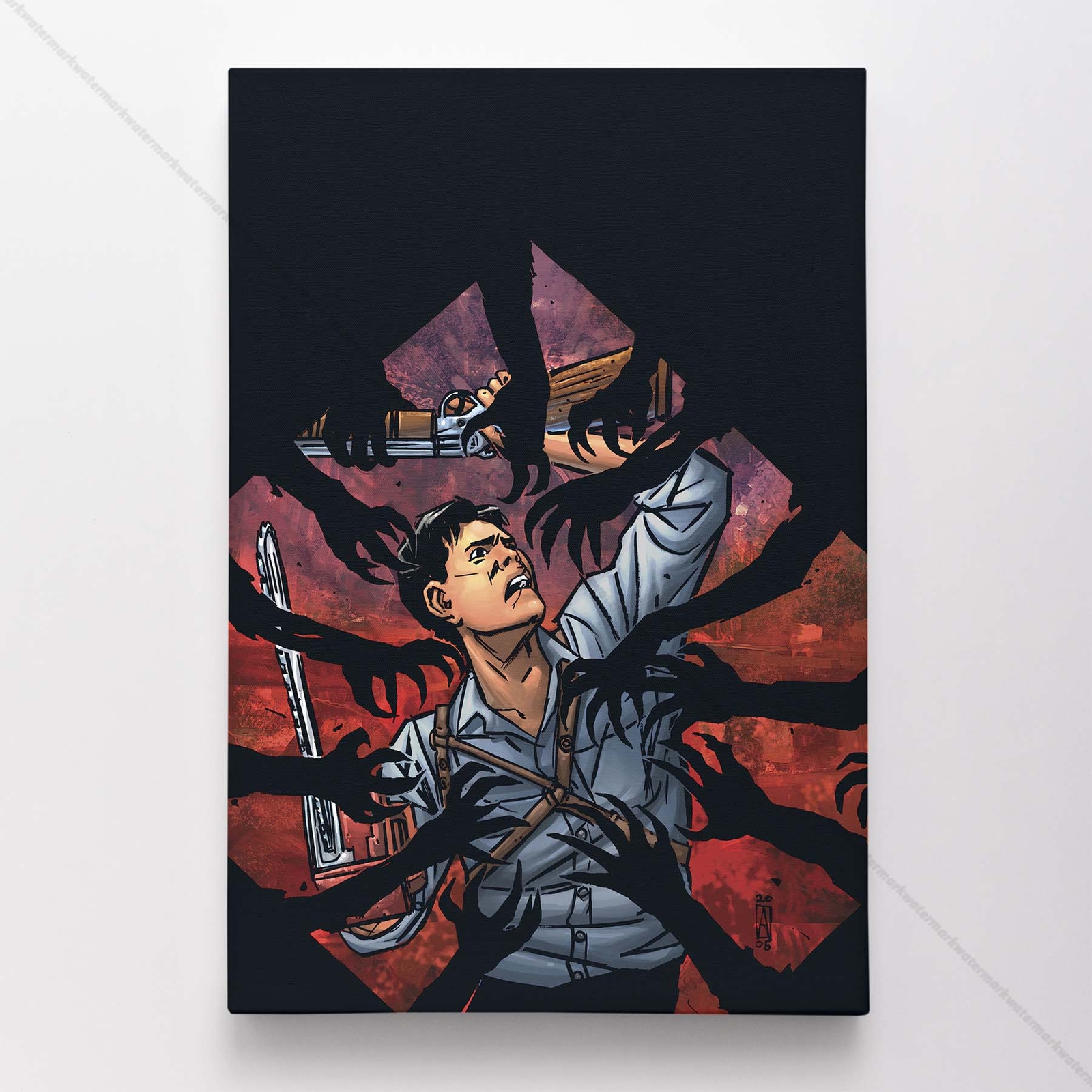 Army of Darkness Poster Canvas Evil Dead Ash Movie Art Print #067