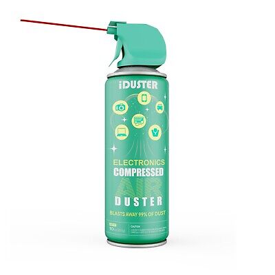 Compressed Air Duster Cleaner for Computer iDuster Compressed Air Cans, 1 can