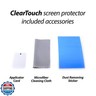 BoxWave Screen Protector Compatible with Skylight Calendar (15 inch) - ClearTouch Crystal (2-Pack), HD Film Skin - Shields from Scratches