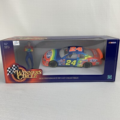 1999 Jeff Gordon #24 1:24 Action Figure Winner s Circle Die Cast Du Pont Nascar