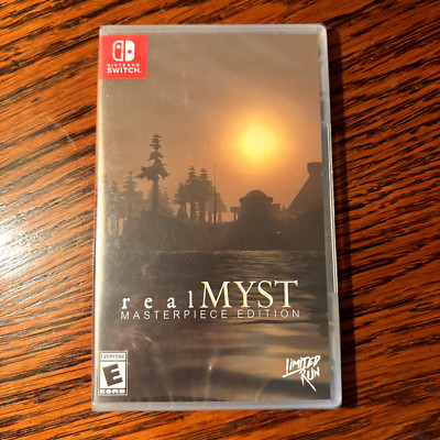 Real MYST Masterpiece Edition Limited Run Games cover LRG #063 Nintendo Switch