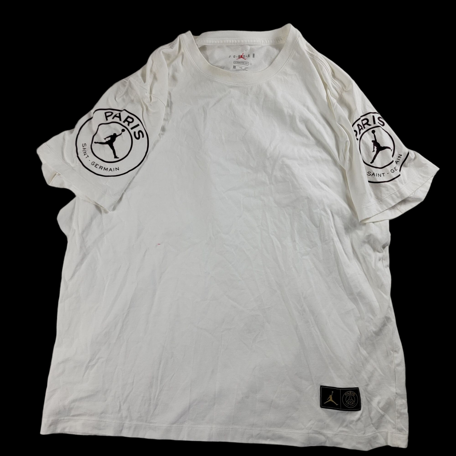 【希少】NIKE×JORDAN 20AW PSG 2XL Nike Air Jordan Paris Saint Germain PSG Mens 2XL White Logo