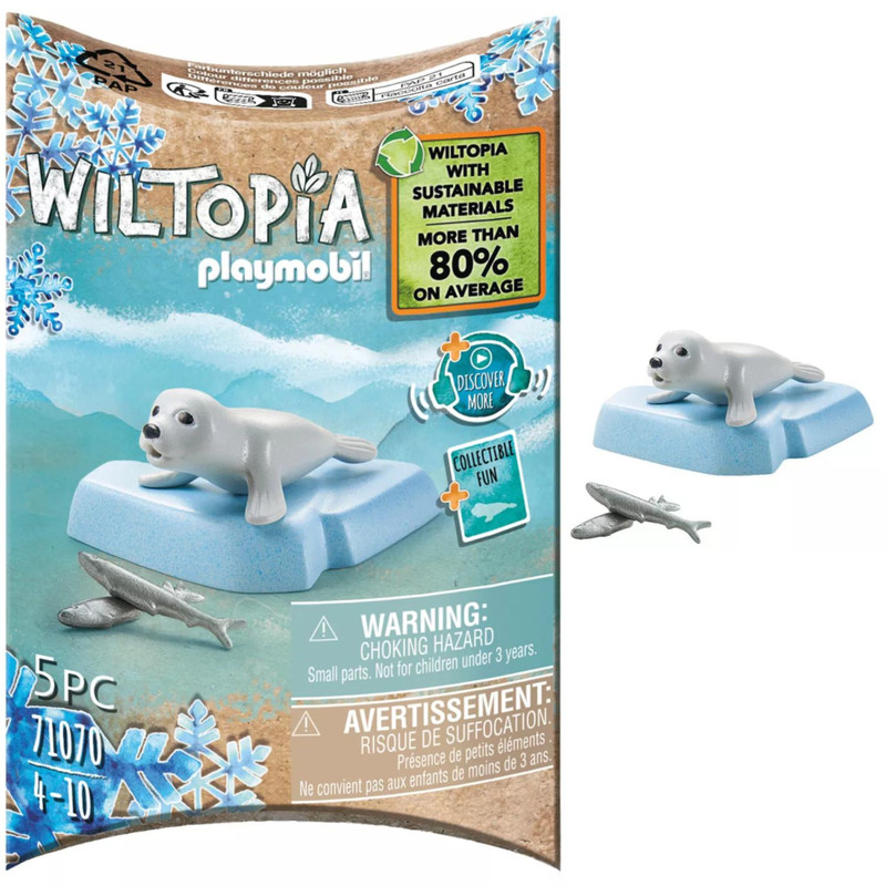 Playmobil Wiltopia 71070 BÃ©BÃ© Phoque Figurines Jouets Jeux De Construction NoÃ«L