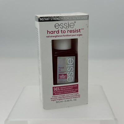 essie~Vegan Sheer Pink Tint Glow & Shine Hard To Resist Nail Strengthener