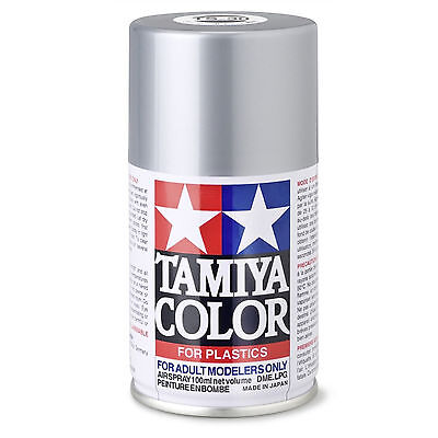 Tamiya 300085030 100 ML TS-30 Métallique Argent Brillant Couleur