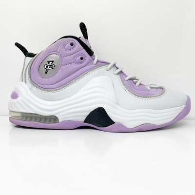 

Nike Girls Air Penny II 820249-009 Белые баскетбольные кроссовки Размер 7Y, Белый, Air Penny II