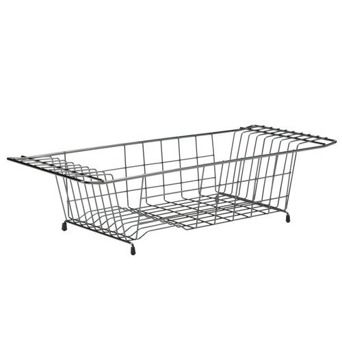 Kitchen Details Over the Sink Dish Rack Dish Drainer in Onyx, for Small Kitchens