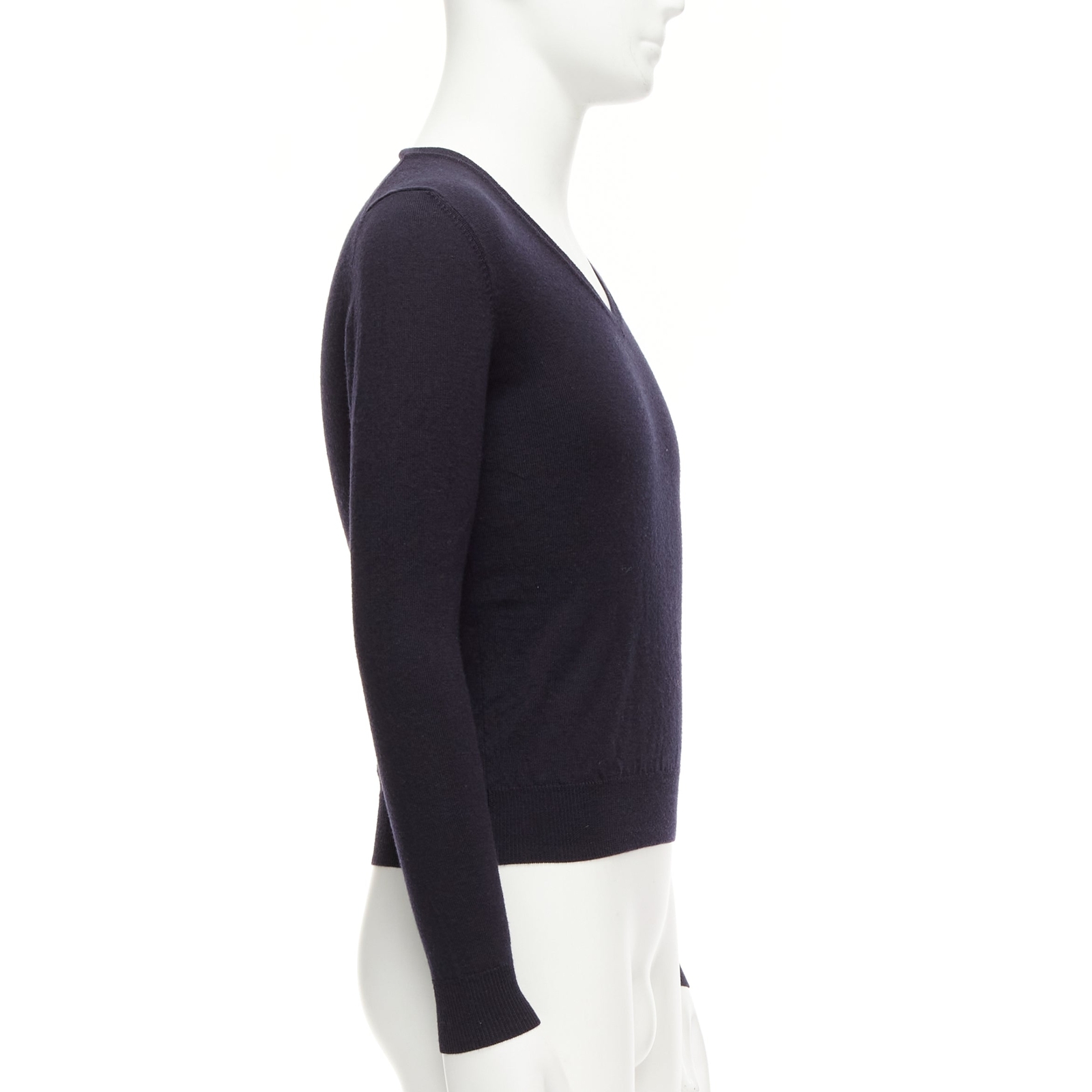 prada Vネックニット PRADA(プラダ) V-neck cashmere sweater カシミヤアーガイル
