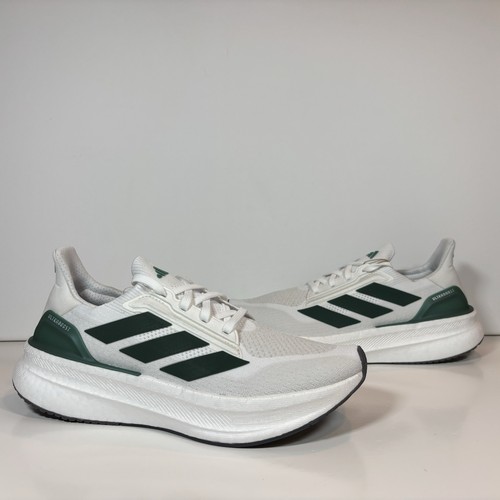 Adidas Ultraboost 5X Running Shoes White Collegiate Green