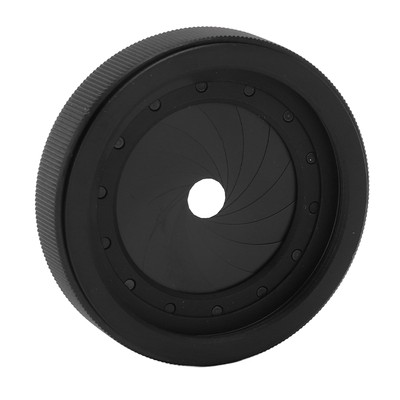 Iris Aperture 45mm OD M30 To M37 1.5mm To 26mm ID Aperture Diaphragm Rust
