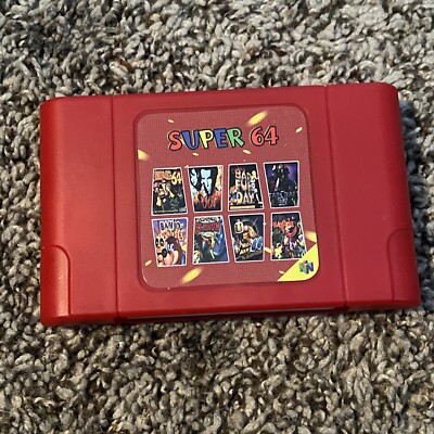 N64 340 In 1 Bit Game Retro 64 Super NTSC/PAL Card Combo Cartridge
