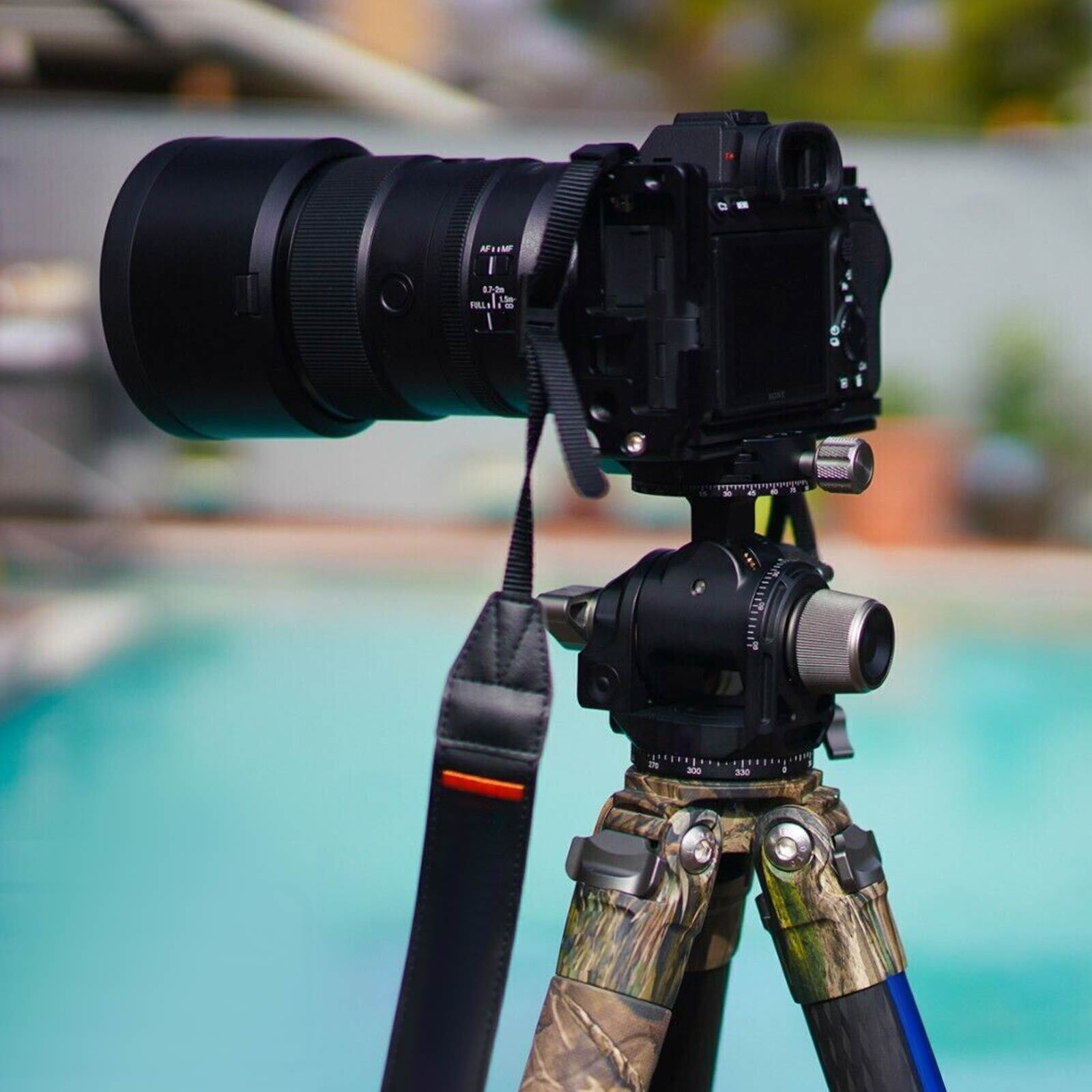 Leofoto G4 Geared Camera Tripod Ball Head w Plate Arca Swiss Compatible Aluminum