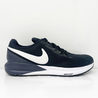 Nike Womens Air Zoom Structure 22 AA1641-010 Черные кроссовки для бега Размер 7.5