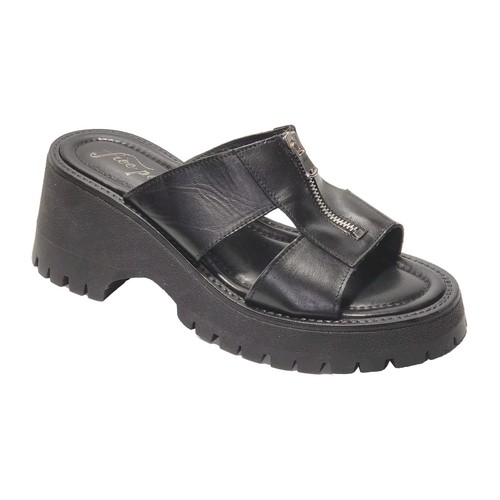 靴 Post Production FACE Sandals Fur Seal d96ac25b2a11b4372ab7f8a81d2b65