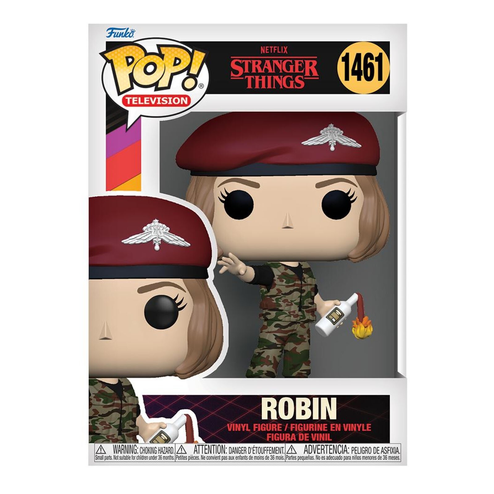 Виниловая фигурка Funko Stranger Things S4-1 POP Robin НОВАЯ В НАЛИЧИИ