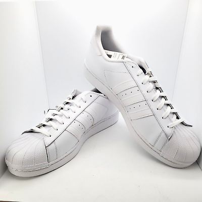 NEW Adidas Originals Men s Superstar Foundation White B27136 Size 18 Sneaker