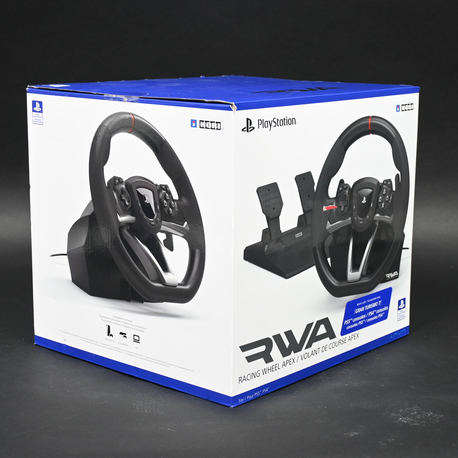ルゥウちゃん　HORI　RACING WHEEL APEX Amazon.com: HORI Wireless Racing Wheel Apex for Playstation