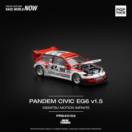 イノモデル Civic Type-R (EG6) WRAP RACING イノモデル Civic Type-R (EG6) WRAP RACING