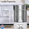 SIMPLETASTE Milk Frother, 4-in-1 Electric Milk Steamer, Automatic Warm and Cold Foam Maker and Milk Warmer for Latte, Cappuccinos, Macchiato