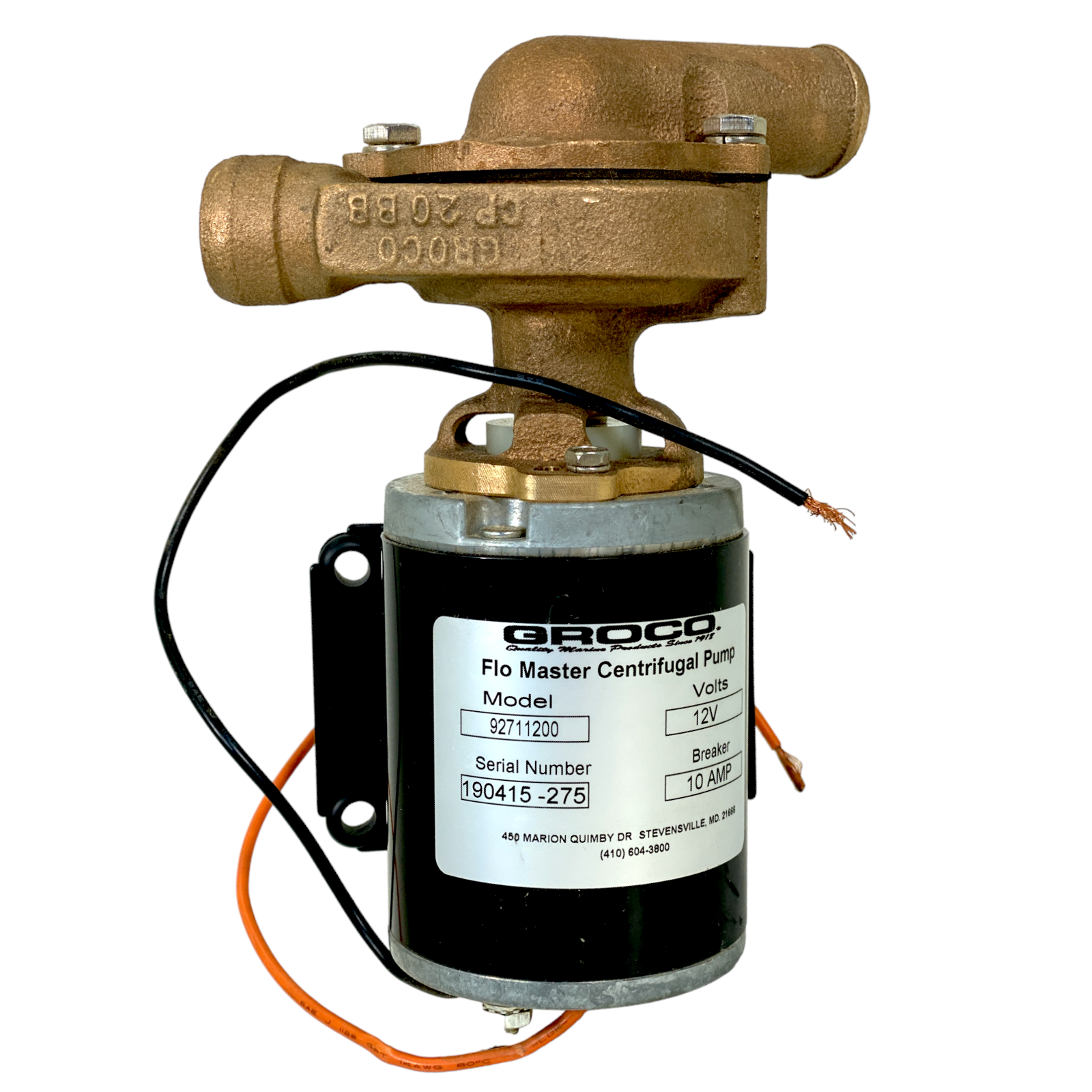 92711200 Genuine International Heater Flow Booster Pump