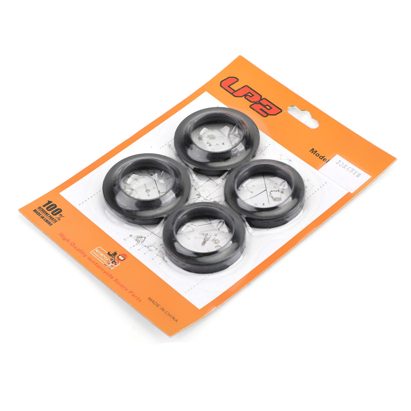 Fork Oil Dust Seal Kit for Yamaha SRX XV CP XP 125 4HC-23145-10