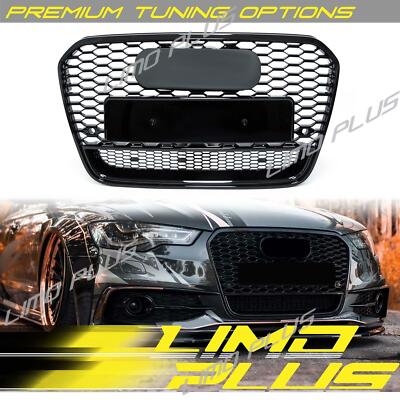 2016-2018 Audi A6 S6 C7 Facelift RS6 Style Honeycomb Mesh Kühlergrill
