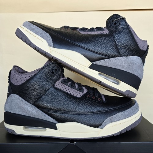 Pre-owned Jordan Air  3 Retro X A Ma Maniere Wyws, Us Size 11w-13w, Brand New, Fz4811-001 In Black
