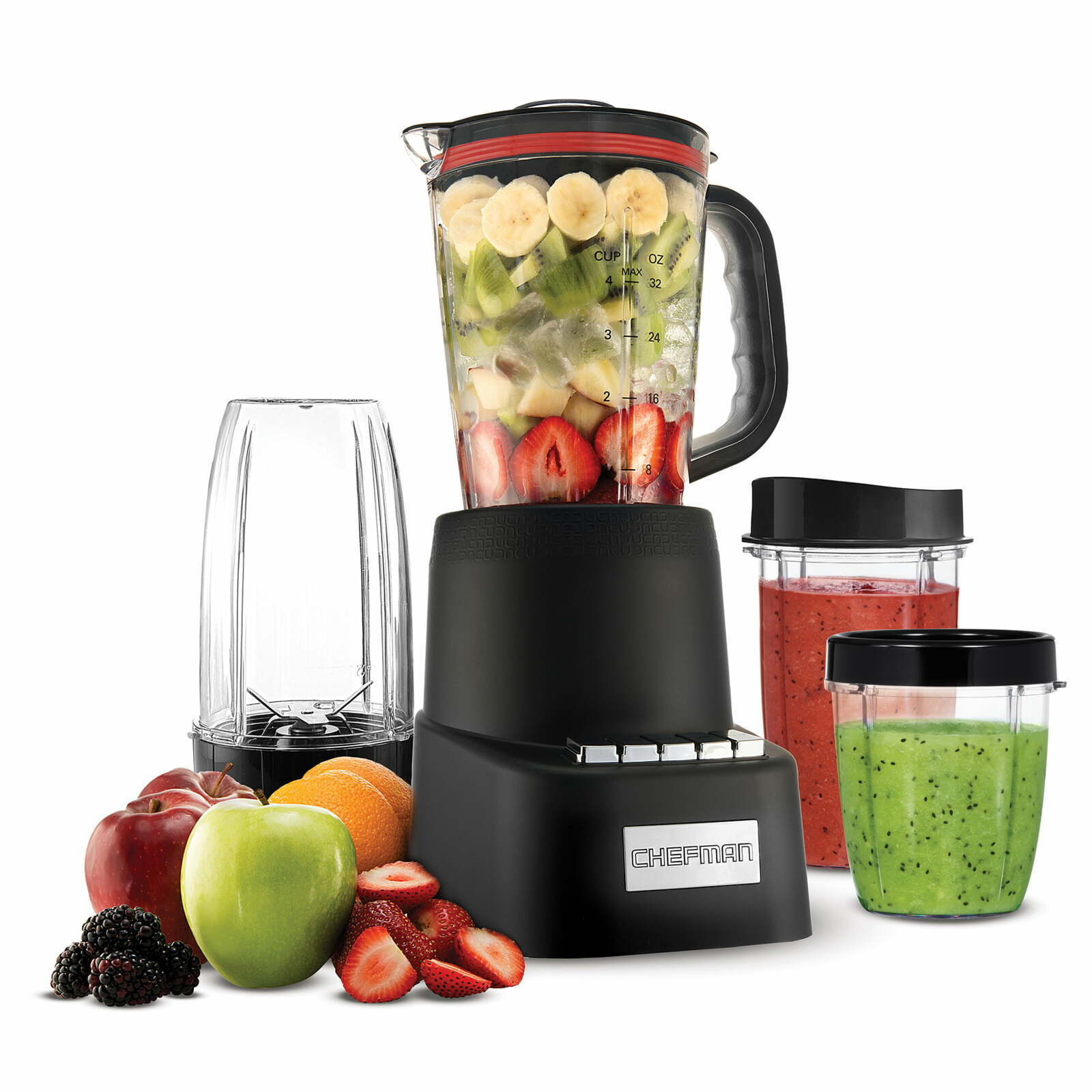 Chefman Countertop Travel Personal Blender 700-watts, 32 oz,