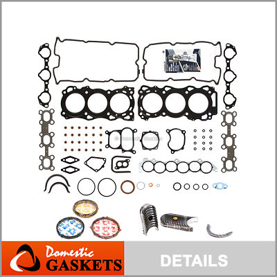 Engine Re-Ring Kit Fits 2007 Nissan Quest Maxima Murano 3.5L VQ35DE