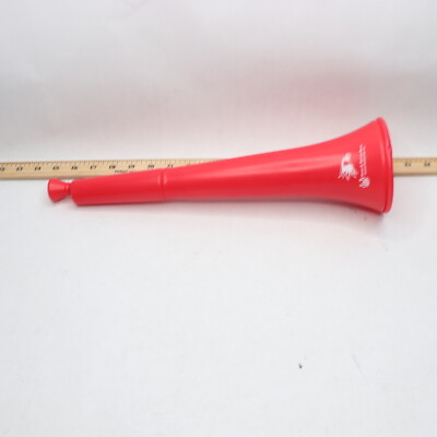 Cool Novel World Cup Collapsible Stadium Horn Plastic Red 28'' MUS120EA