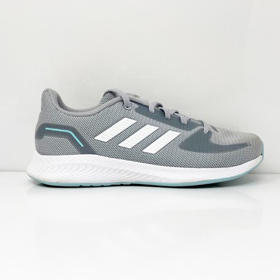 

Adidas Boys Runfalcon 2.0 H04718 Серые кроссовки для бега, размер 3, Серый, Runfalcon 2.0