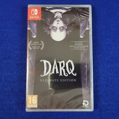 Nintendo Switch DARQ Ultimate Edition + Artbook + More! *NEW* PAL UK EXCLUSIVE