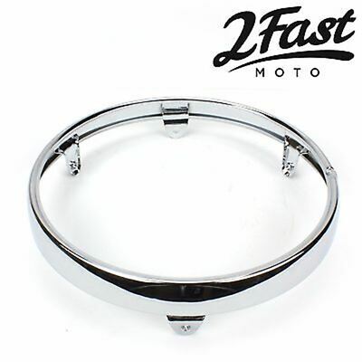 Chrome Headlight Ring Retainer for Honda CB500 CB750 GL1200 33101-300-673