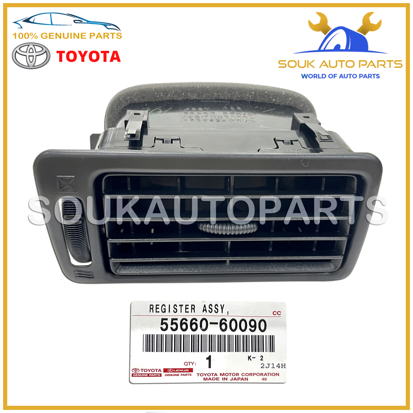255600 みや Nissan OEM 68760 ZB 022 Instrument Panel Vent Grille for