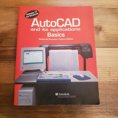 AutoCAD and Applications Basics Paperback Shumaker Terence M Release 13 Windows
