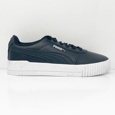 Puma Womens Carina 370325-01 Черная Повседневная Обувь Кроссовки Размер 6.5